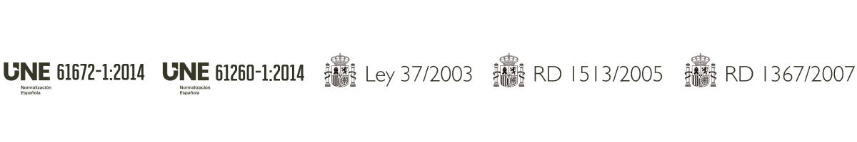 Legislación y estándares ruido