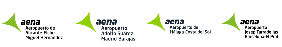 Logos aeropuertos