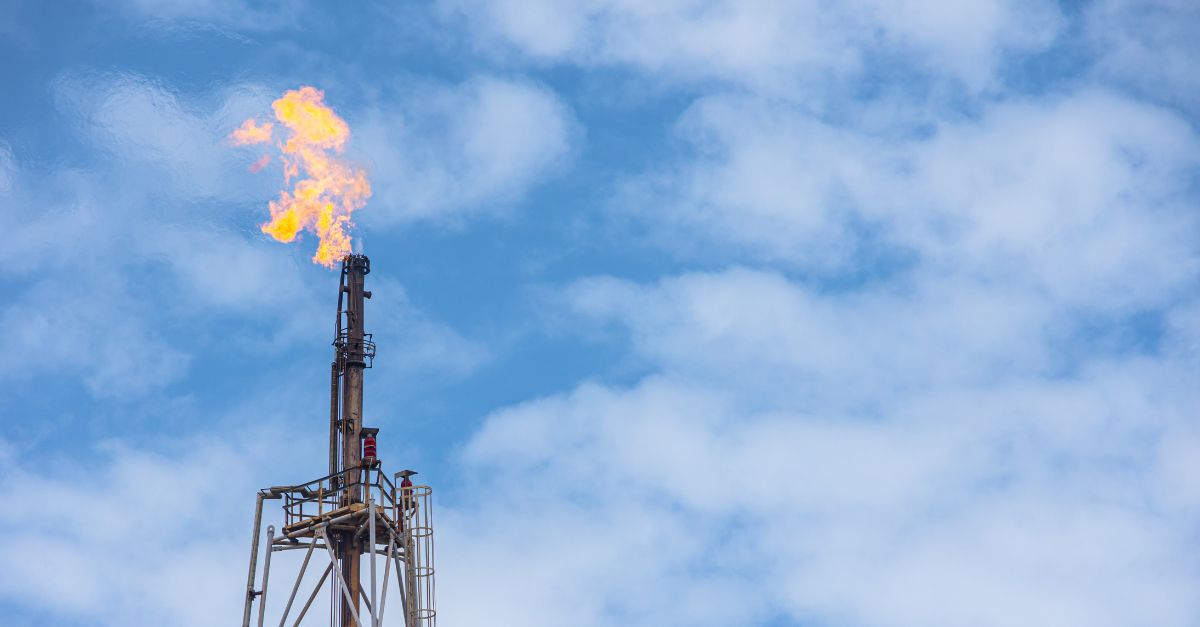 Quema de metano en antorcha (flaring)