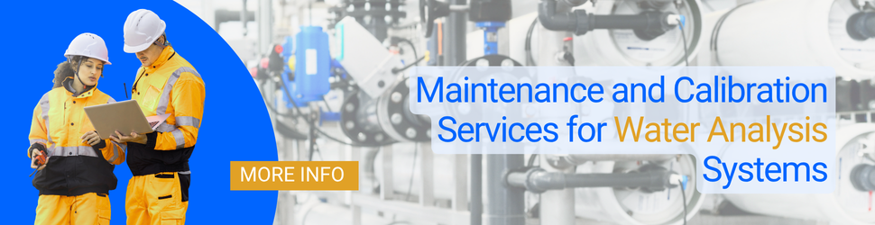 Maintenance and Calibration services for Water analysis systems banner