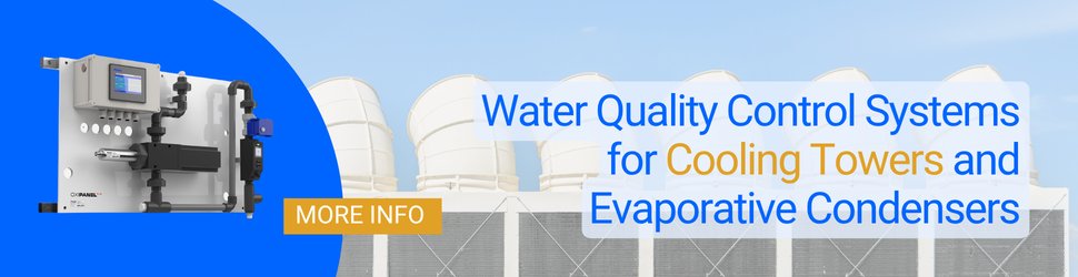Water Quality analysis system in Cooling towers Banner