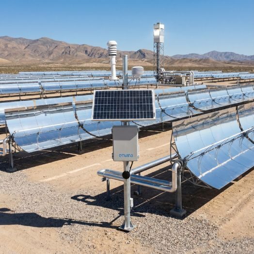 Estación meteorológica para planta termosolar