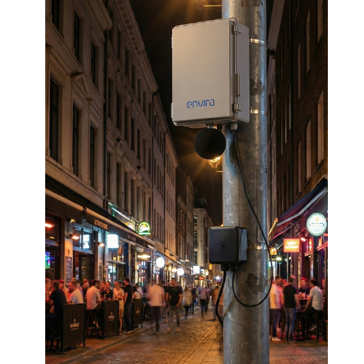 Nanoenvi dB y monitorización de ruido ocio nocturno y ZPAE