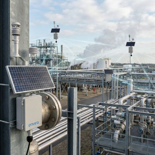 Red de monitorización continua de emisiones difusas